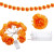 Halloween Marigold Led Lights Battery Operated Garland String Lights Diwali Outdoor Indoor Decoration Artificial Marigold Flower By WTB