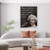 Chakrik Maya Angelou, F Scott Fitzgerland, Mother Teressa, Mark Twain Quotes Wall Art Positive Quotes Wall Decor Artwork Woman Wall Motivational Wall Decor (Black & Light Yellow)