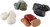 Biorb Marble Pebble Set, Solid Aquarium Decorations, Black