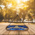 Chakrik12 Length Incense Stick Holder With 2 Holes, Incense Ash Cather For Counters, Meditation Room, Yoga, Home, Office, (Blue & Golden)