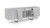 Chrysler Modern White High Gloss Buffet By Vig Vgvcg8978