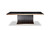 A&X Talin Modern Black Crocodile & Rosegold Dining Table By VIG