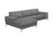 Divani Casa Forli Modern Grey Fabric Left Facing Sectional Sofa By Vig Vgmb 1071B Gry Laf