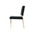 Candace - Modern Black Faux Fur Dining Chair (Set Of 2) By VIG