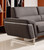 Divani Casa Navarro Modern Brown Fabric Sectional Sofa With Right Facing Chaise By VIG