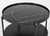 Modrest Randal Modern Round Black Metal Coffee Table By VIG