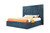 Modrest Adonis - Modern Blue Fabric Bed By VIG