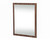 Nova Domus Asus Italian Modern Walnut Mirror By Vig Vgacasus Mir Wal