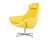 Modern Kenora - Modern Yellow Eco-Leather Accent Chair By VIG
