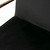 Modrest Trea - Modern Black Velvet & Rosegold Dining Chair By VIG