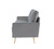 Divani Casa Huffine - Modern Grey Fabric Sofa By VIG