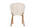 Modrest Nadia - Modern Beige Velvet & Rosegold Dining Chair (Set Of 2) By VIG