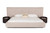 Modrest Brittany - California King Modern Grey Fabric Bed By VIG