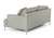 Divani Casa Janina - Modern Light Grey Leather Sofa By VIG