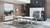 Modrest Fauna - Modern White High Gloss & Stainless Steel Buffet By VIG