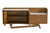 Modrest James - Contemporary Walnut & White Buffet By VIG