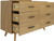 Modrest Claire - Contemporary Walnut Dresser By VIG