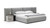 Nova Domus Maranello - Modern Grey Bed By VIG