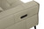 Divani Casa Nella - Modern Light Grey Leather Loveseat With Electric Recliners By VIG