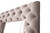 Modrest Legend - Transitional Grey Velvet Floor Mirror By VIG