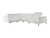 Lamod Italia Wonder - Italian Modern White Leather Sectional Sofa With Recliners By VIG