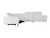 Lamod Italia Wonder - Italian Modern White Leather Sectional Sofa With Recliners By VIG