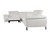Lamod Italia Wonder - Italian Modern White Leather Sectional Sofa With Recliners By VIG