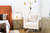Modrest Prince - Contemporary Cream + Gold Fabric Accent Chair By VIG