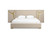 Modrest Aspen Glam Beige Bonded Leather Gold Bed By Vig Vgvc Bd1801 Bg Bed