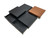 Modrest Ambry Modern Walnut And Flat Black Coffee Table By VIG