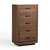 Nova Domus Bailey- Modern Walnut Chest By VIG