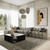Modrest - Alpine Modern Mid Century Black Ash Square Coffee Table By VIG