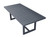 Renava Wake + Kayak - Modern Outdoor Grey Dining Table Set By VIG