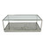 Modrest Braxton Contemporary Clear Wave Glass Coffee Table By Vig Vggmct 1676 Ct