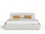 Modrest Liam - Modern Ivory Fabric Upholstered Bed By VIG