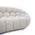 Divani Casa Yolonda - Modern Curved Beige Fabric Loveseat By VIG