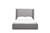 Queen Modrest Byrne Modern Grey Fabric Bed By Vig Vgevvg713 C 07 Q