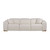 Divani Casa Hagerty Modern Off White Fabric Sofa With 2 Power Recliners By Vig Vgkv Km 6035 Ow