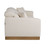 Divani Casa Hagerty - Modern Off-White Fabric Sofa With 2 Power Recliners By VIG