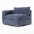 Divani Casa Kinsey Modern Blue Fabric Modular Left Facing Seat By Vig Vgkk Kf 8035 Laf1 5 Navy