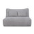 Divani Casa Racine - Modern Grey Fabric Modular Sectional Sofa By VIG