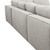 Divani Casa Lulu - Modern Light Grey Fabric Modular Sectional Sofa With Right Facing Chaise By VIG