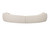 Modrest - Kilmer Modern Off-White Curved Fabric Sectional Sofa By VIG