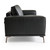 Lamod Italia Soho - Italian Grey Nirvana Fume Leather Sofa By VIG