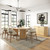 Modrest Jacobson Modern Natural Acacia Oval Dining Table By Vig Vgwd Lyo Dt
