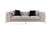 Divani Casa Clarice Transitional Light Beige Velvet Sofa By Vig Vgah Sf1013 3 Bge
