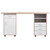 Kenner 3 Piece Modular Desk Set Reclaimed Wood And White 43452 By Winsome Wood