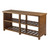 Keystone Bench 2 Tier Shoe Storage Teak 40909 By Winsome Wood