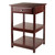Delta Home Office Printer Stand Walnut 42370 By Winsome Wood