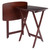 Darlene 2 Piece Snack Table Set Walnut 44063 By Winsome Wood